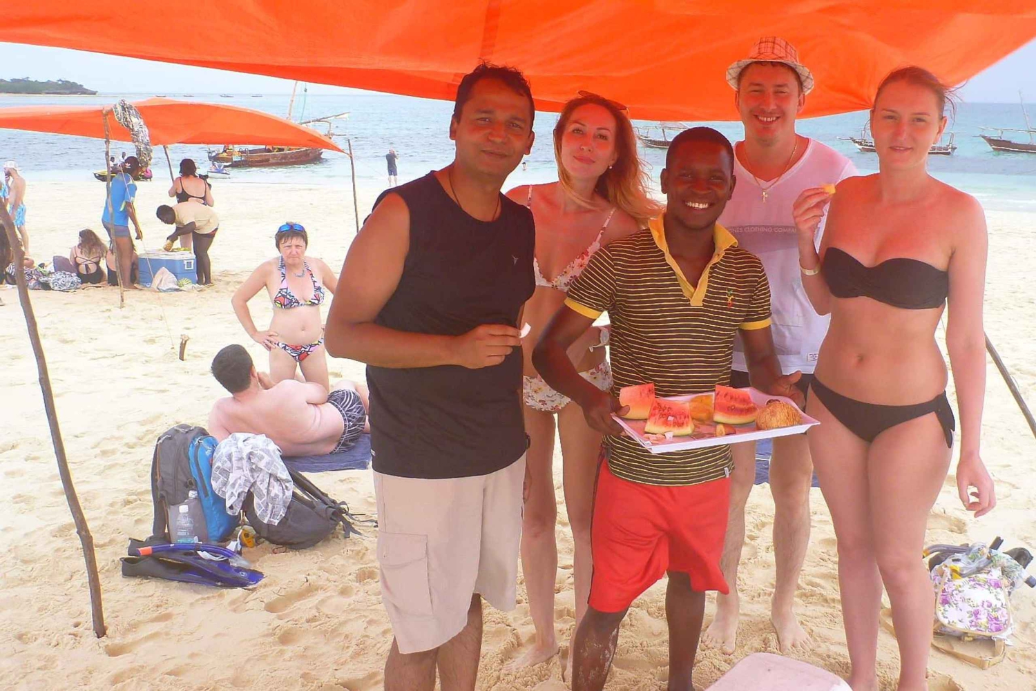 Zanzibar: Nakupenda Sandbank og omvisning og lunsj på Prison Island