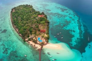 Sansibar: Nakupenda Sandbank & Prison Island -retki lounaalla