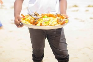 ザンジバル：ナクペンダ砂州と監獄島の旅（昼食付