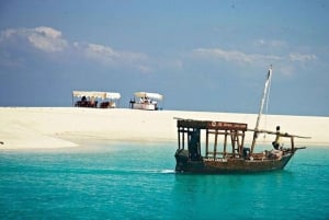 Zanzibar : visite du banc de sable de Nakupenda et de Stone Town avec déjeuner