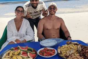 Zanzibar: Nakupenda Sandbank med lunsj og Stone Town-tur