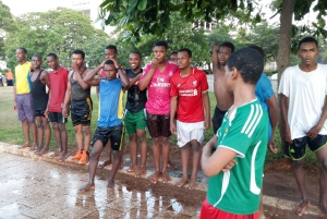 Zanzibar: Madmarked om aftenen og Makachu Beach-oplevelse
