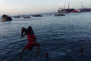Zanzibar: Madmarked om aftenen og Makachu Beach-oplevelse