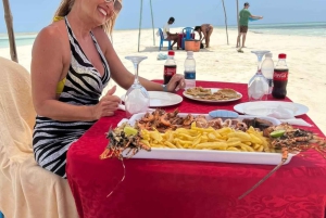 Zanzibar: Nyange Sandbank & Stone Town med frokost med skaldyr