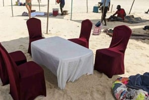 Zanzibar: Nyange Sandbank & Stone Town med frokost med skaldyr