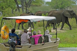 Zanzibar: safari in aereo al Nyerere Park con pranzo al sacco