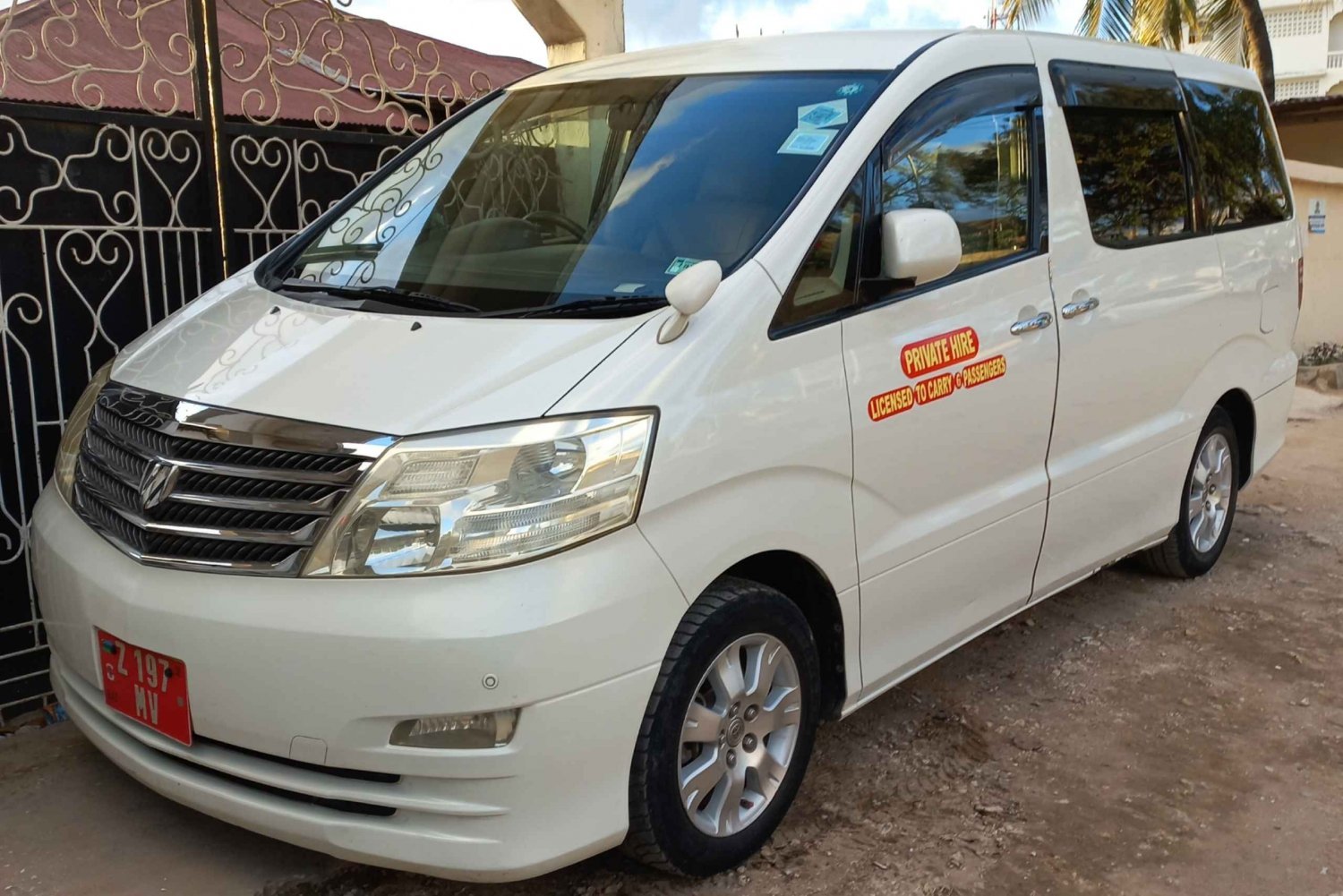 Zanzibar : Principaux services de taxi