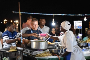 Zanzibar: passeio de um dia pela ilha da prisão e pelo mercado de comida noturno