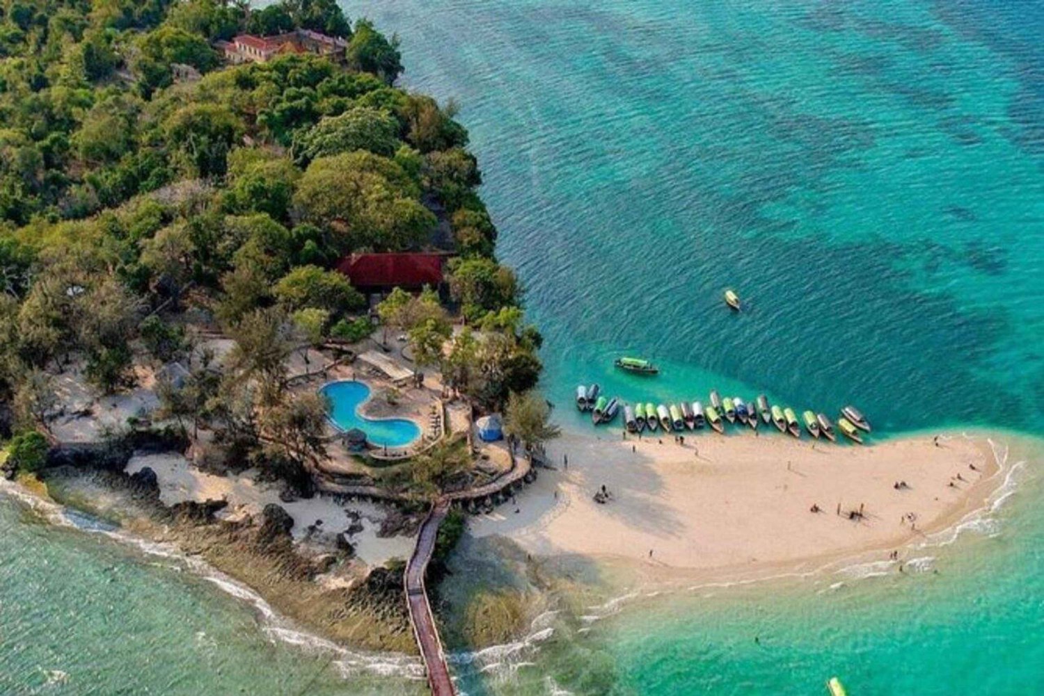 Ilha Prisão de Zanzibar, Floresta Jozani e Excursão à Quinta de Especiarias