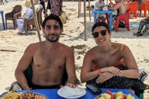 ЗАНЗИБАР: Тюремный остров, песчаная отмель Накупенда и купание с черепахами в Саламе