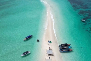 Zanzibar: Tur till Fängelseön och Nakupenda Sandbank med lunch