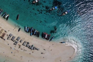 Zanzibar : île-prison et banc de sable de Nakupenda avec déjeuner