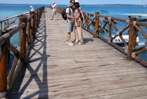 ZANZIBAR : Île de la Prison, Grotte de Salaam et Restaurant The Rock