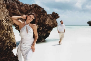 Zanzibar: Prywatna sesja zdjęciowa na prywatnej plaży w Stone Town