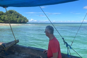 ザンジバル：プングメ島 終日ツアー、シュノーケリングとBBQランチ付き