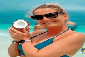 Zanzibar : plongée avec tuba sur l'île de Pungume, banc de sable et déjeuner barbecue