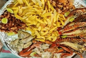 Zanzibar : plongée avec tuba sur l'île de Pungume, banc de sable et déjeuner barbecue