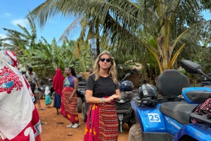 Zanzíbar: Aventura en quad con PUESTA DE SOL (servicio de recogida incluido)