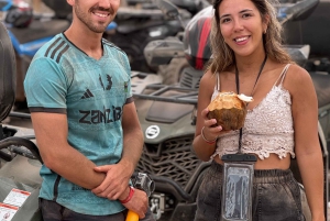 Zanzíbar: Aventura en quad con PUESTA DE SOL (servicio de recogida incluido)