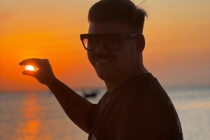 ザンジバル：サンセット付きクワッドバイクアドベンチャー（送迎付き）