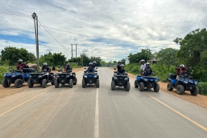 ザンジバル：サンセット付きクワッドバイクアドベンチャー（送迎付き）