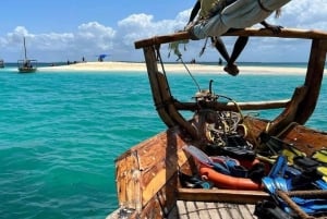 Zanzibar: Safari Blue Cruise med snorkling och lunch