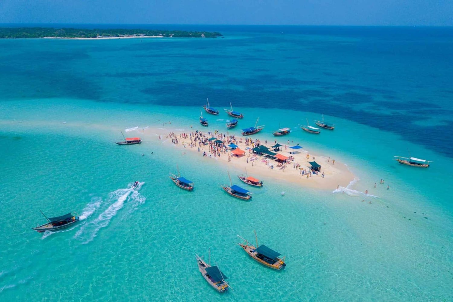 Zanzibar : excursion Safari Blue avec plongée avec tuba et déjeuner