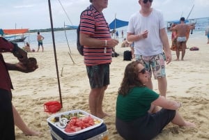 Zanzibar : excursion Safari Blue avec plongée avec tuba et déjeuner