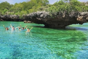 Zanzibar : excursion Safari Blue avec plongée avec tuba et déjeuner