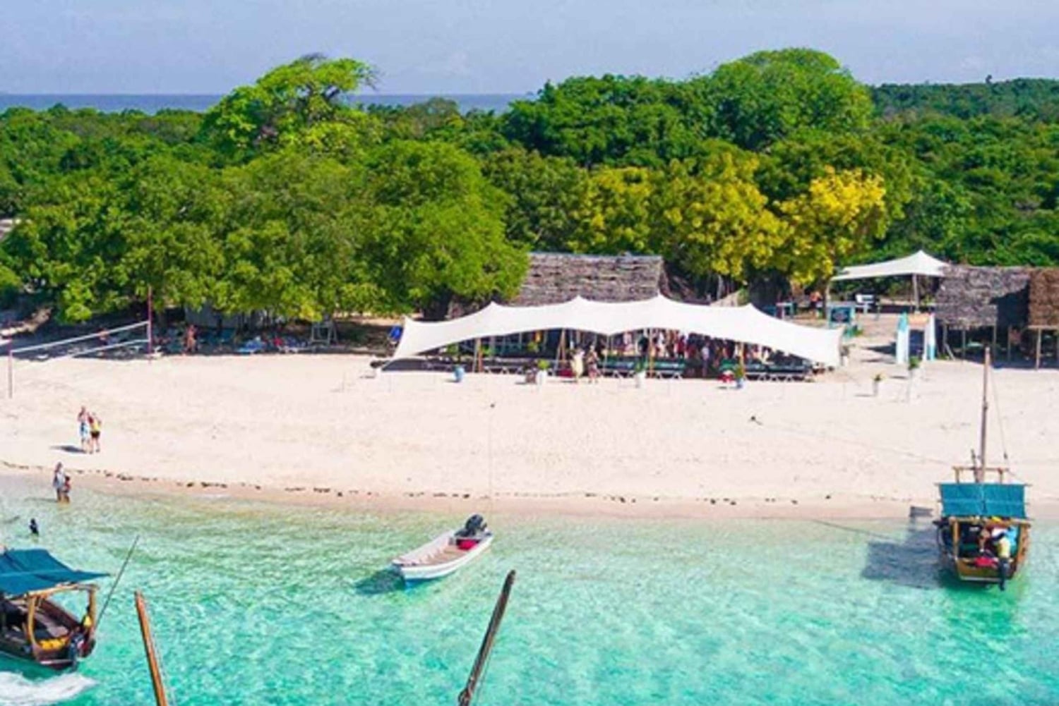 Zanzibar: Safari Blue-dagtour, snorkelen en lunch