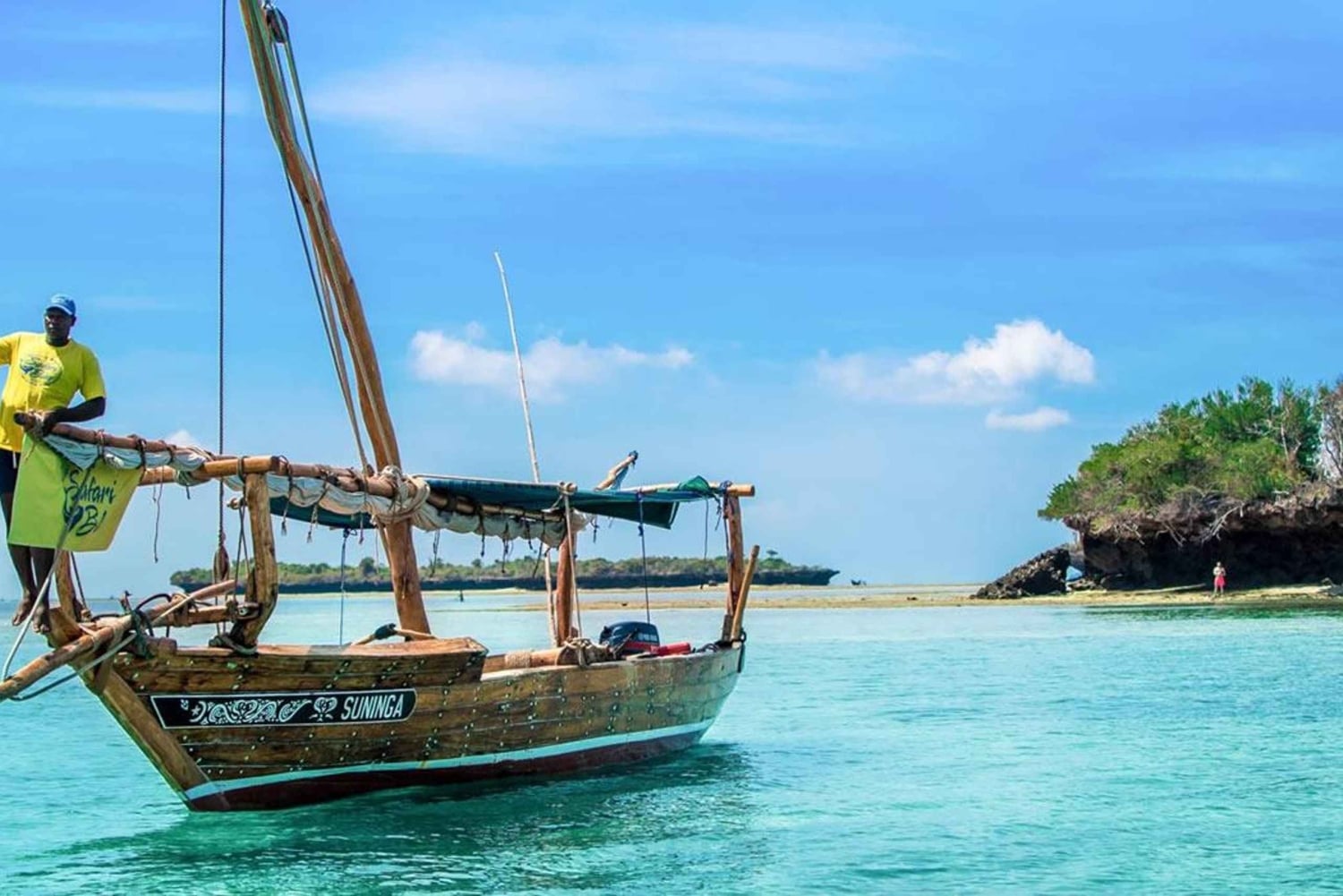 Zanzibar : Safari Blue Sea Excursion d'une journée avec plongée en apnée et déjeuner