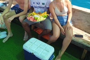 SAFAR BLUE, dagsutflykt till Sandbank, med lunch med skaldjur.