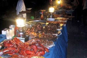 ZANZIBAR: Salaam-grotten, Stone Town og nattmatmarked