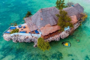 Zanzibar : Tortues de la grotte de Salaam et déjeuner au restaurant The Rock