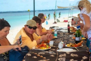 Zanzibar: Sandbank tour with Seafood BBQ & Fruits