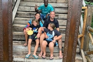 Занзибар: морские черепахи на острове Салаам и черепахи на острове Призон