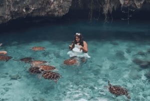 Zanzibar: mergulhe com tartarugas marinhas na gruta da lagoa na vila de Nungwi