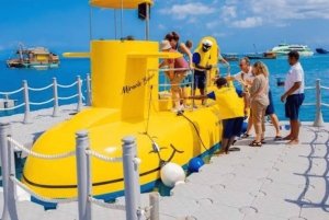 Zanzibar: Wycieczka półpodwodną łodzią z podwodnymi widokami