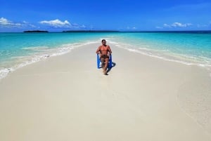 Isola di Pungume, Zanzibar, snorkeling, banco di sabbia, pranzo BBQ