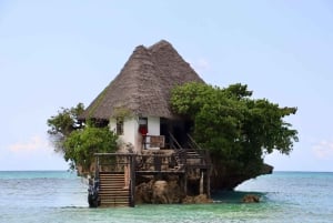 ZANZIBAR: Farma przypraw, jaskinia Salam, pływanie z żółwiami i restauracja Rock