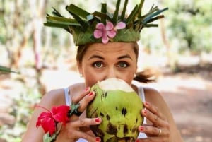 ZANZIBAR: Farma przypraw, jaskinia Salam, pływanie z żółwiami i restauracja Rock