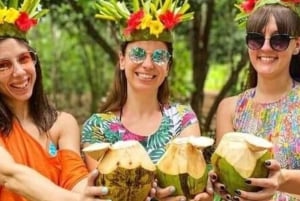 ZANZIBAR: Farma przypraw, jaskinia Salam, pływanie z żółwiami i restauracja Rock