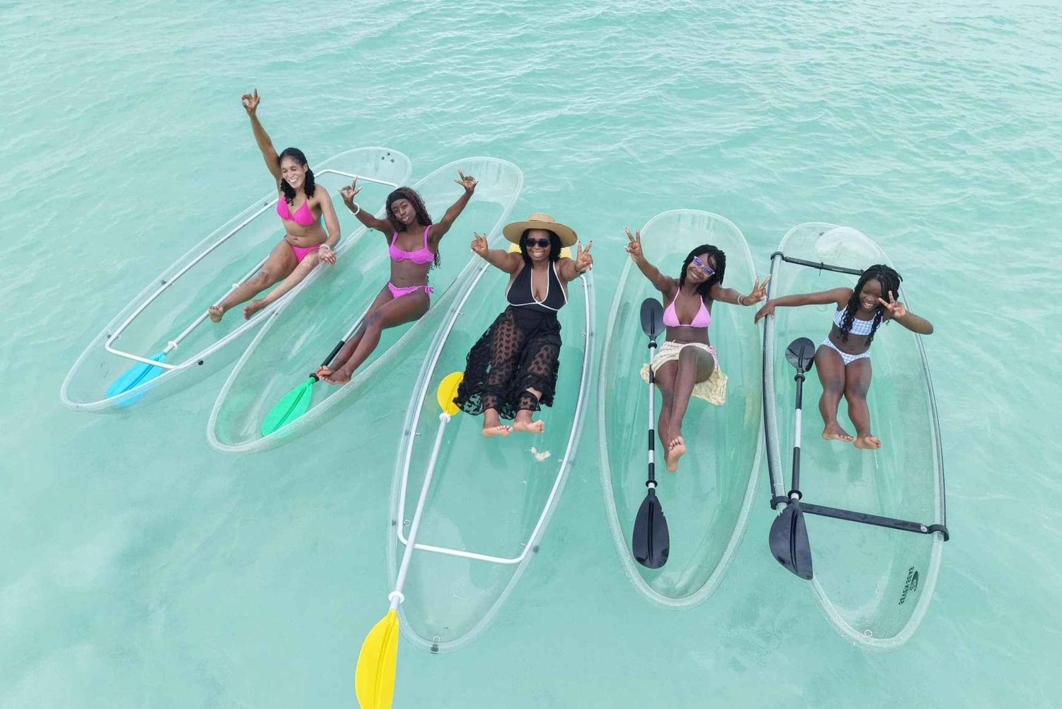 ZANZIBAR: specerijenboerderijtour en transparante kajak met ophaalservice