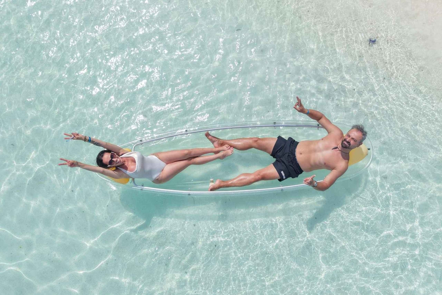 ZANZIBAR: specerijenboerderijtour en transparante kajak met ophaalservice