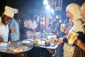 Zanzibar: Tour noturno pelo mercado de comida de Stone Town