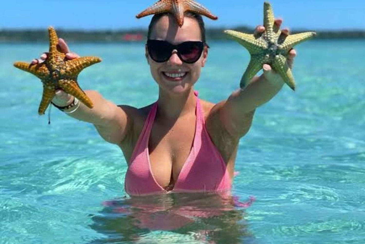 زنجبار: مدينة ستون تاون، نجم البحر، مع البحيرة والصخرة