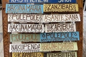 Zanzibar : visite à pied de Stone Town avec shopping et Urojo