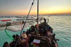 Zanzibar: dhowcruise bij zonsondergang in Nungwi en Kendwa