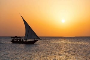 Zanzibar: Sunset Dhow Cruise with Pickup & Drop-off