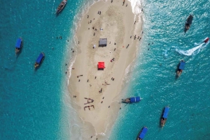 Zanzibar: Solnedgang på sandbanken